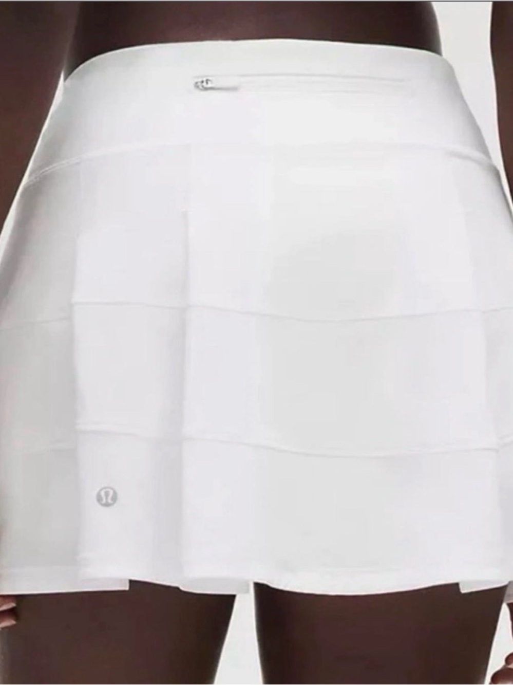 NWOT white lululemon skirt